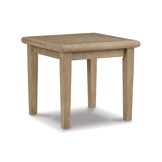 Signature Design by Ashley Contemporary Gerianne End Table  Grayish Brown