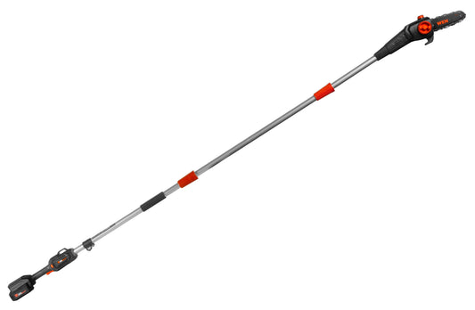 WEN 20V Max Cordless 8-Inch Pole Saw with 14.5-Foot Reach, 4Ah Battery, and Charger