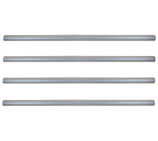 16' x 4" Tubes for In-Ground Pool Cover Reel Sy stem - Set of