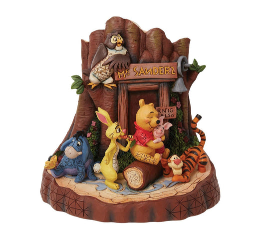 Enesco  Disney Traditions Pooh Carved by Heart