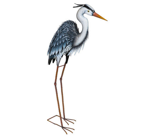 Evergreen Metal Grey Heron